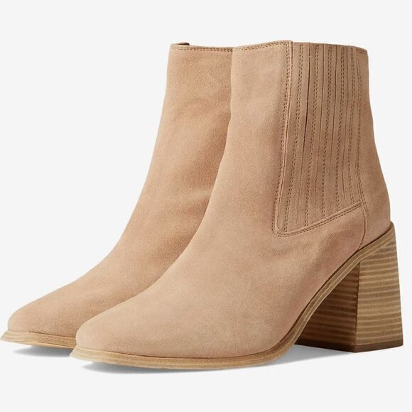 Andre Assous Naia Square Toe Water Resistant Ankle Booties - Picture 1 of 13